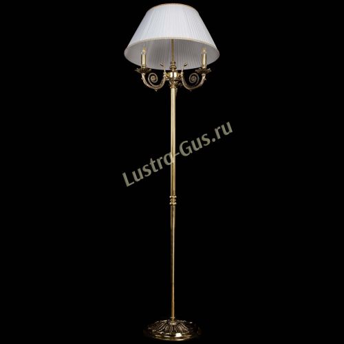 Бронзовый торшер Антик №3 в Ижевске Гусь Хрустальный