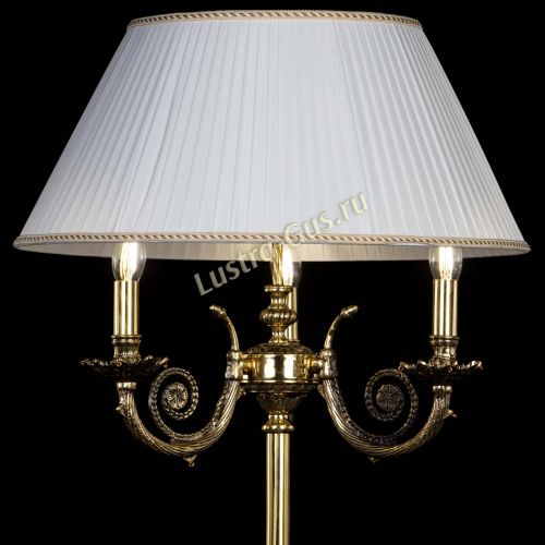 Бронзовый торшер Антик №3 в Ижевске Гусь Хрустальный