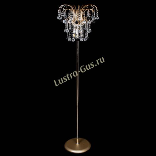 Торшер Акация шар черный в Ижевске Гусь Хрустальный