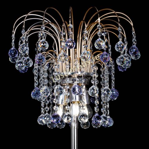 Торшер Акация шар фиолетовый в Ижевске Гусь Хрустальный