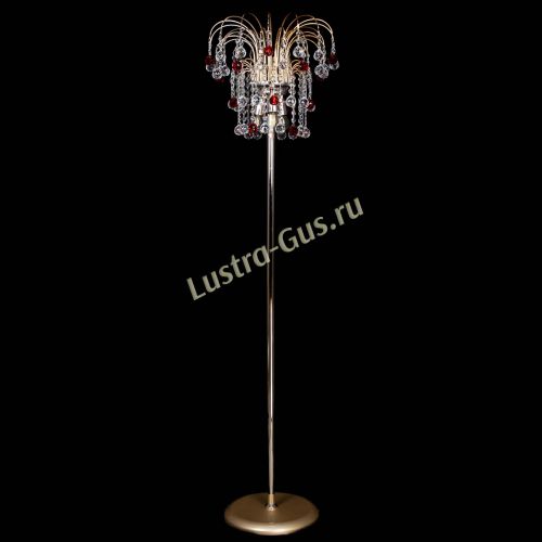 Торшер Акация шар красный в Ижевске Гусь Хрустальный