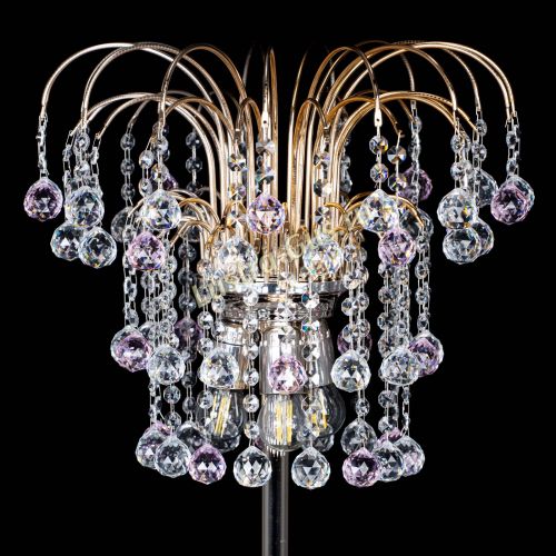 Торшер Акация шар розовый в Ижевске Гусь Хрустальный