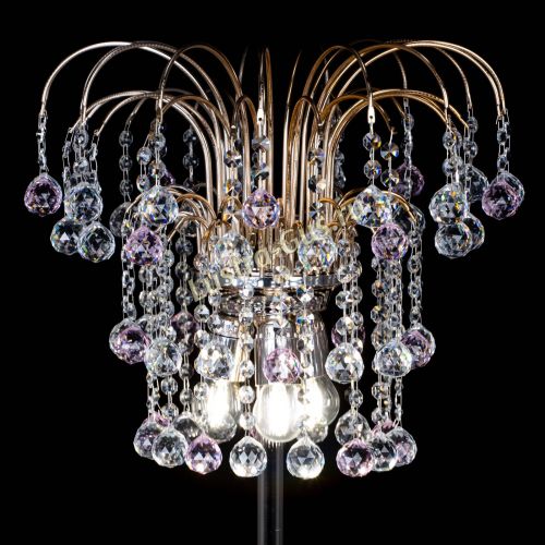 Торшер Акация шар розовый в Ижевске Гусь Хрустальный