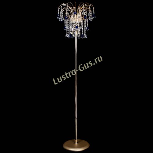 Торшер Акация шар синий в Ижевске Гусь Хрустальный