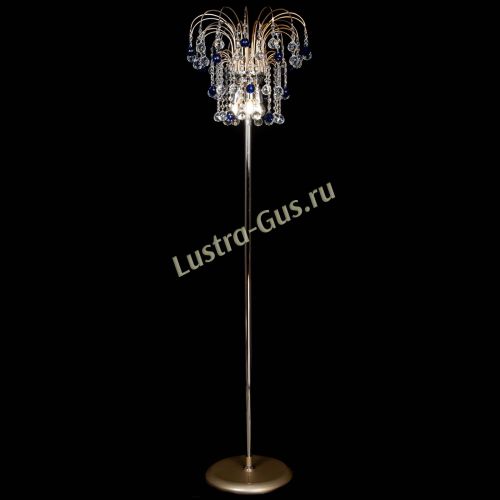 Торшер Акация шар синий в Ижевске Гусь Хрустальный