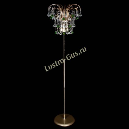 Торшер Акация шар зеленый в Ижевске Гусь Хрустальный