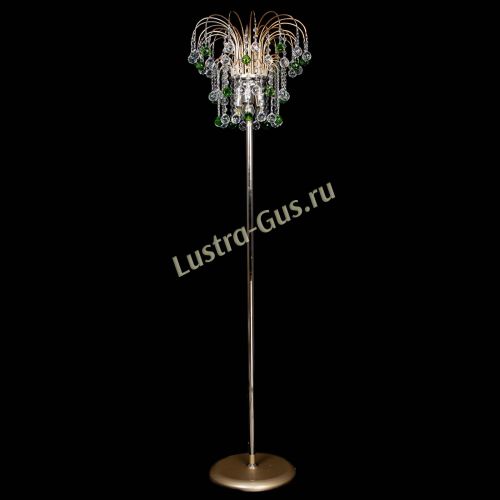 Торшер Акация шар зеленый в Ижевске Гусь Хрустальный