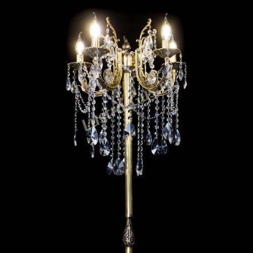 Бронзовый торшер Матильда №2 лучик в Ижевске Гусь Хрустальный