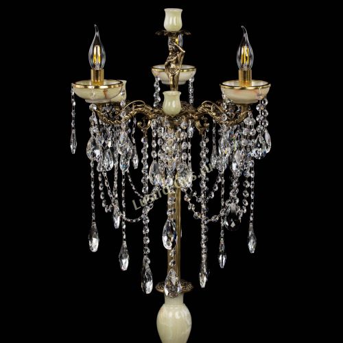 Торшер бронзовый Оникс №3/2 журавлик в Ижевске Гусь Хрустальный