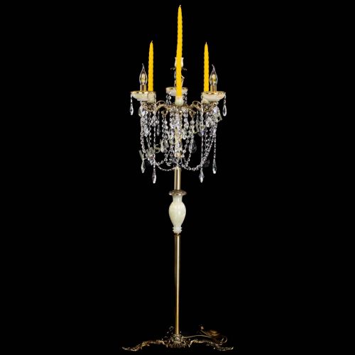 Торшер бронзовый Оникс №3 лучик в Ижевске Гусь Хрустальный