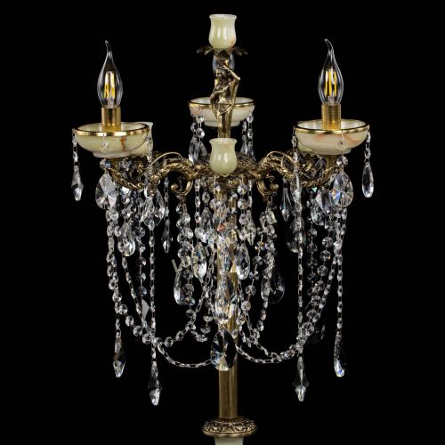 Торшер бронзовый Оникс №3 лучик в Ижевске Гусь Хрустальный