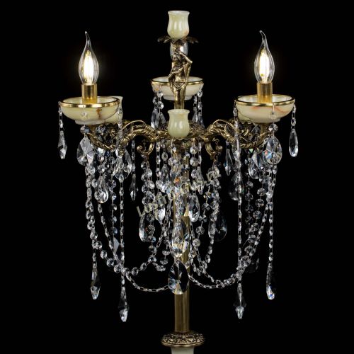 Торшер бронзовый Оникс №3 лучик в Ижевске Гусь Хрустальный