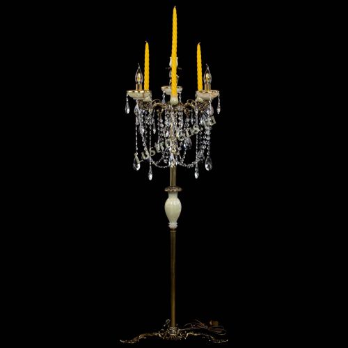 Торшер бронзовый Оникс №3 журавлик в Ижевске Гусь Хрустальный