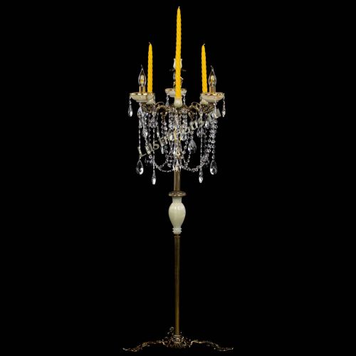 Торшер бронзовый Оникс №3 журавлик в Ижевске Гусь Хрустальный