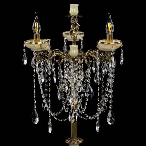 Торшер бронзовый Оникс №3 журавлик в Ижевске Гусь Хрустальный