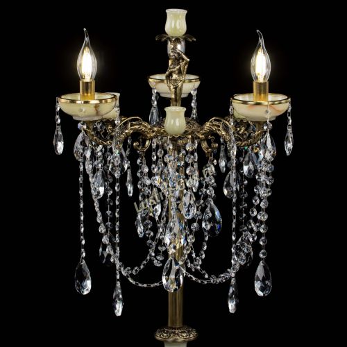 Торшер бронзовый Оникс №3 журавлик в Ижевске Гусь Хрустальный