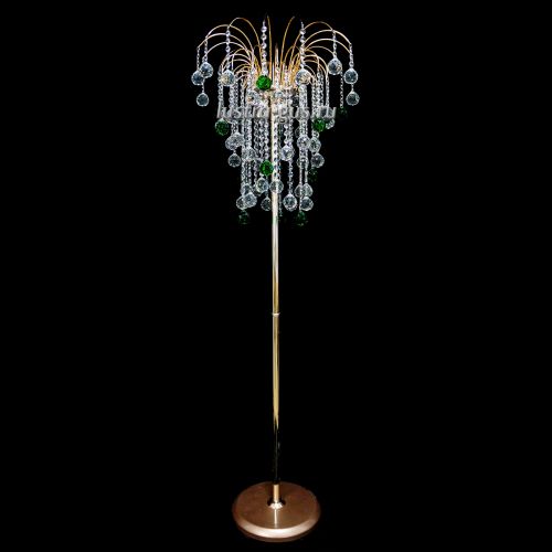 Торшер Каскад Шар средний цветной в Ижевске Гусь Хрустальный