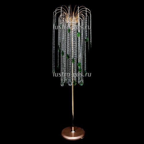 Торшер Каскад Винтаж длинный цветной в Ижевске Гусь Хрустальный