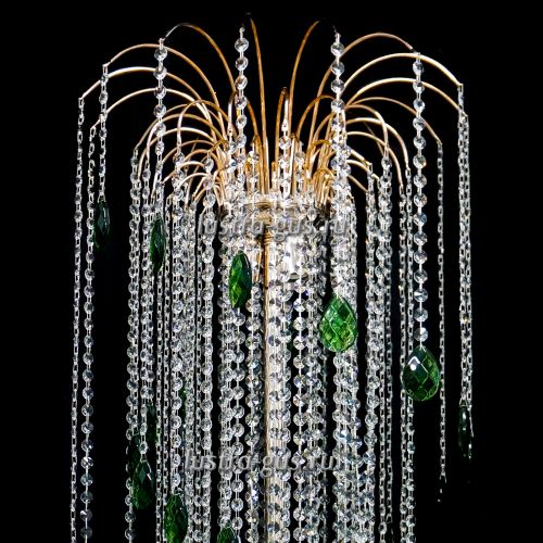 Торшер Каскад Винтаж длинный цветной в Ижевске Гусь Хрустальный