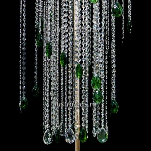 Торшер Каскад Винтаж длинный цветной в Ижевске Гусь Хрустальный