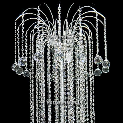 Торшер Каскад высокий в Ижевске Гусь Хрустальный