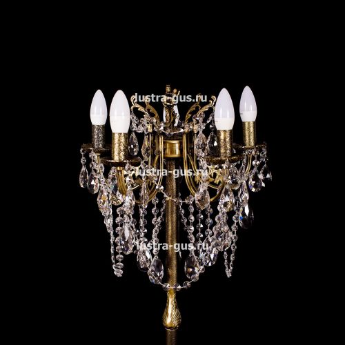 Торшер Изабелла 5 ламп в Ижевске Гусь Хрустальный