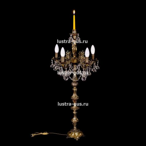 Торшер Изабелла богиня 5 ламп в Ижевске Гусь Хрустальный