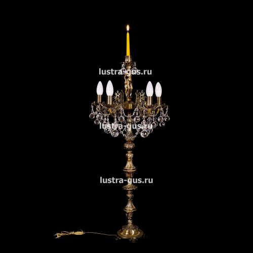 Торшер Изабелла богиня 5 ламп в Ижевске Гусь Хрустальный