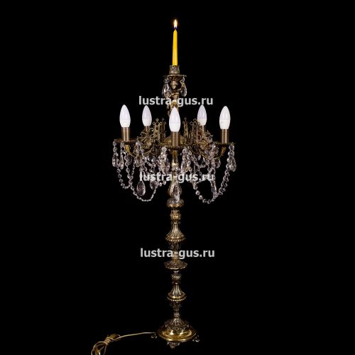 Торшер Изабелла богиня журавлик 5 ламп в Ижевске Гусь Хрустальный